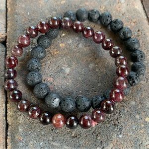 Chakra aligning bracelet set